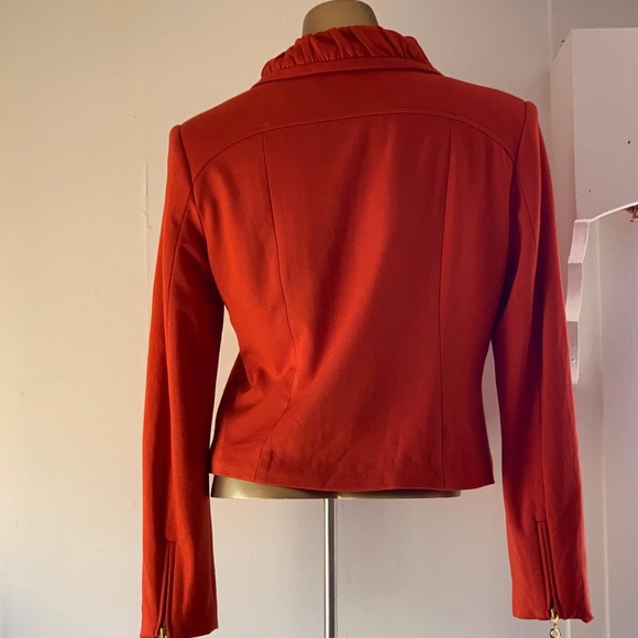 Cropped Jacket size medium Patriza Luca Milano. Zipper details, Y2K  Style - Picture 2 of 9